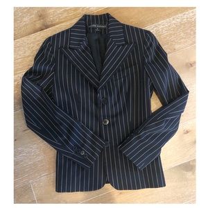 Ralph Lauren Wool Pinstripe Blazer